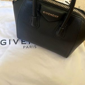 Givenchy black mini Antigona bag new with tags